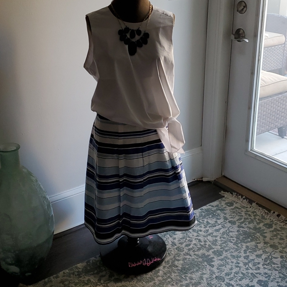 Saint Tropez West stripped skirt